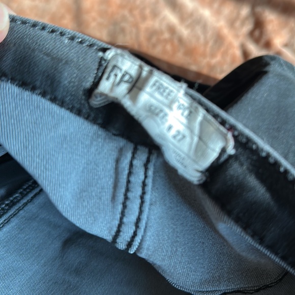 Free People Radar Love Black Booty Denim Shorts Stretch Party Womennsize 27 - Picture 5 of 5